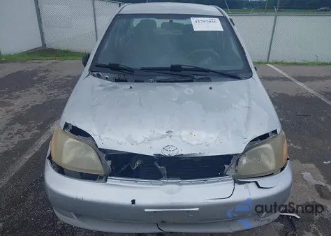 2002 Toyota Echo z USA, uszkodzony, nr VIN JTDBT123420234156